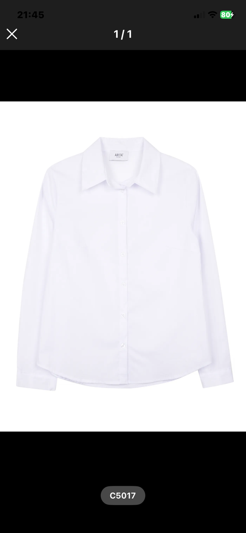 Camicia in cotone