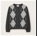 Cardigan a rombi